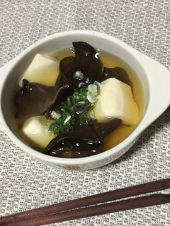 ☆きくらげのお吸いもの☆-レシピのメイン写真