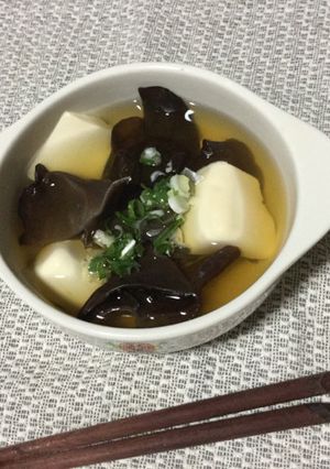 ☆きくらげのお吸いもの☆-レシピのメイン写真