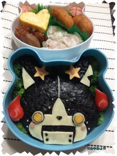 キャラ弁♪ロボニャン弁当♪-レシピのメイン写真