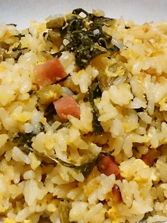 にんにく焦がし醤油☆野沢菜チャーハン-レシピのメイン写真