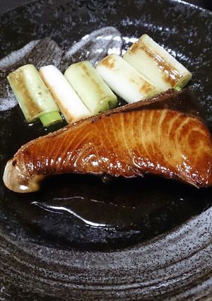 簡単♪ブリの照り焼き ネギ添え-レシピのメイン写真