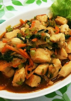 ご飯が進む～鶏肉と野菜炒め♪-レシピのメイン写真