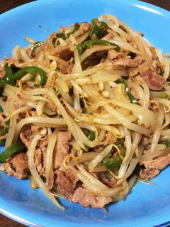 豚肉のもやし炒め-レシピのメイン写真