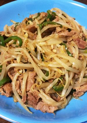 豚肉のもやし炒め-レシピのメイン写真