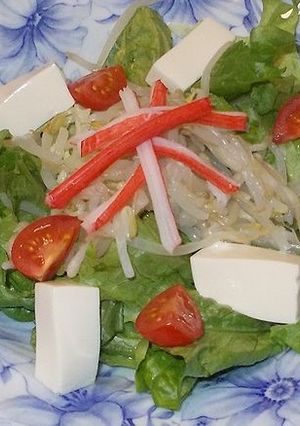 ヘルシー豆腐サラダ-レシピのメイン写真