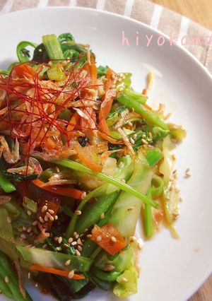 青菜の中華風炒め-レシピのメイン写真