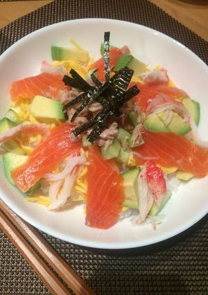 豪華！？ちらし寿司-レシピのメイン写真