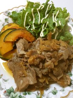 生姜の甘酢漬「がり」で!豚肉生姜焼き☆-レシピのメイン写真