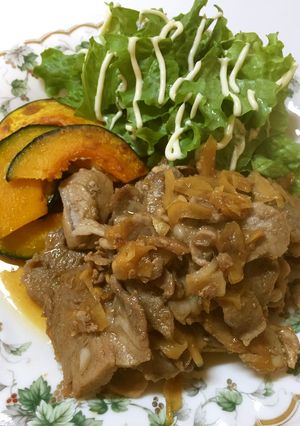 生姜の甘酢漬「がり」で！豚肉生姜焼き☆-レシピのメイン写真