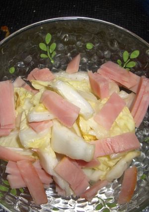 白菜とハムのサラリ漬け-レシピのメイン写真