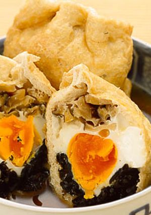 玉袋のめんつゆ煮-レシピのメイン写真