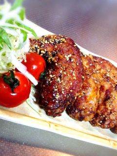 甘辛 手羽先揚げ-レシピのメイン写真