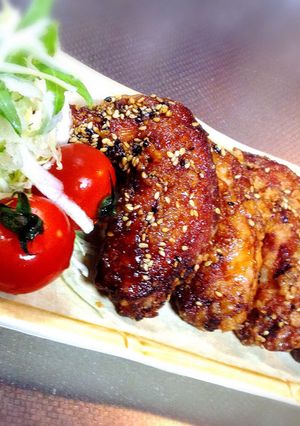 甘辛 手羽先揚げ-レシピのメイン写真