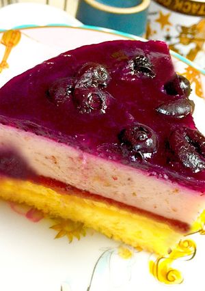 ベリーのヨーグルトケーキ-レシピのメイン写真