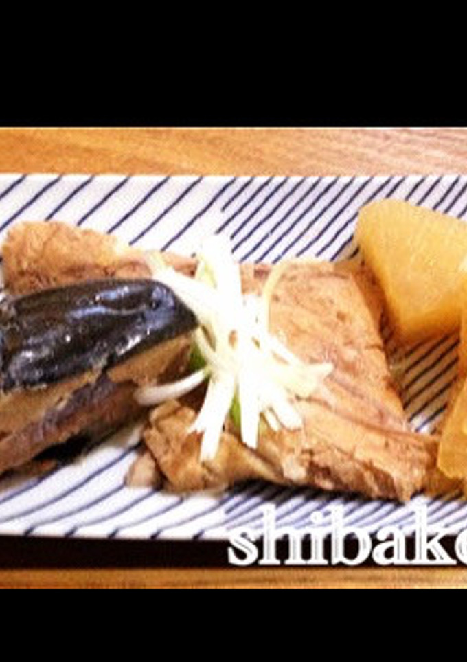 麺つゆで簡単ぶり大根 煮魚-レシピのメイン写真