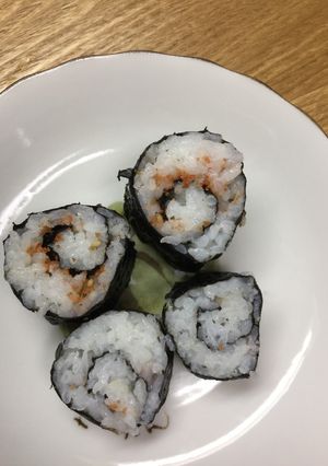 くるくる海苔巻き(タラコのふりかけ)-レシピのメイン写真