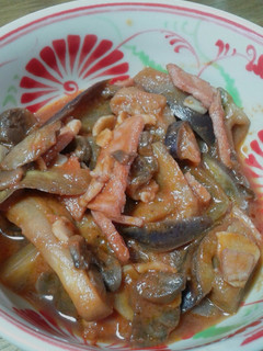 なすと豚肉のトマトソース炒め-レシピのメイン写真