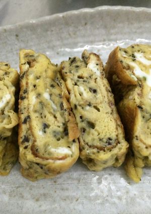 ゆかり入り☆卵焼き-レシピのメイン写真