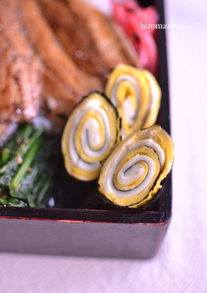 お弁当に◎薄焼き卵の海苔巻き-レシピのメイン写真