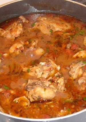インド風　鶏のトマト煮込み-レシピのメイン写真