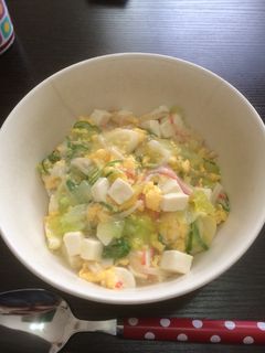 簡単☆豆腐あんかけ丼-レシピのメイン写真