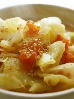 たっぷりキャベツのトマトスープ-レシピのメイン写真
