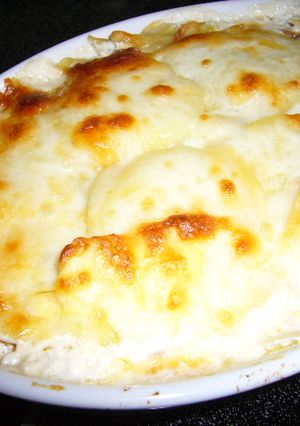 ミートソース入りポテト焼き-レシピのメイン写真