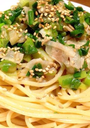 ✽ネギ香る和風パスタ✽-レシピのメイン写真