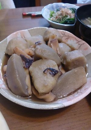 里芋とイカの煮物-レシピのメイン写真