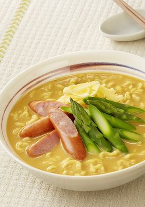 ウィンナー入りマイルドカレーラーメン-レシピのメイン写真