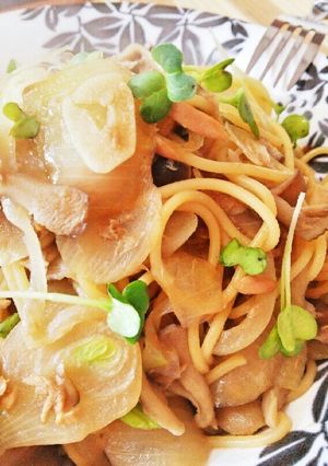 簡単！キノコとツナの和風パスタ★-レシピのメイン写真