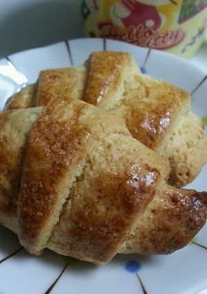 クロワッサン風焼き菓子-レシピのメイン写真
