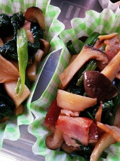 ほうれん草とエリンギのバターしょう油炒め-レシピのメイン写真