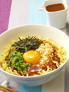 釜玉風カレーラーメン-レシピのメイン写真