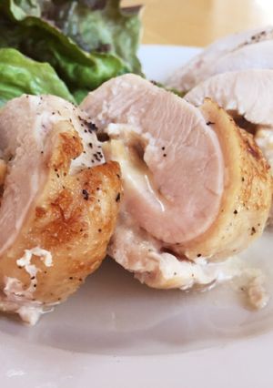 鶏胸肉のチーズロール♡-レシピのメイン写真