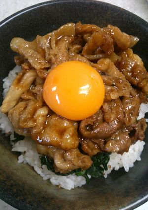 彼の胃袋わし掴み★みんなが喜ぶスタミナ丼-レシピのメイン写真