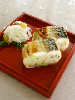 香ばし　焼きサバの棒寿司-レシピのメイン写真