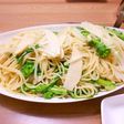 菜の花とたけのこのパスタ