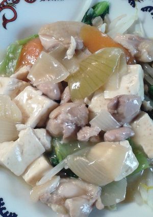 豆腐とチキンの和風あんかけ-レシピのメイン写真
