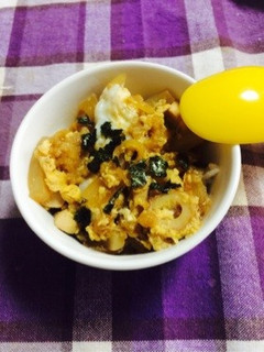 簡単たぬき丼-レシピのメイン写真