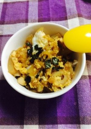 簡単たぬき丼-レシピのメイン写真