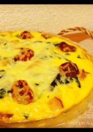 ほうれん草とドライトマトのキッシュ-レシピのメイン写真