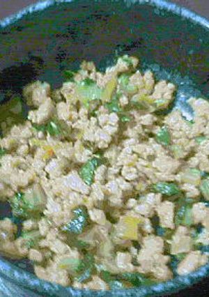 鶏カレーそぼろ-レシピのメイン写真
