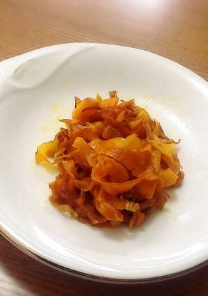 〜♪バター醤油のにんじん炒め♪〜-レシピのメイン写真