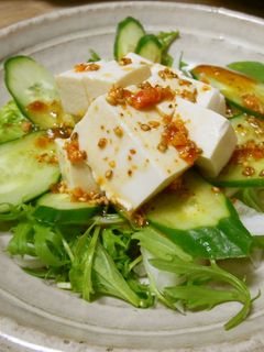 中華風豆腐サラダ-レシピのメイン写真