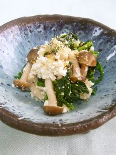 【使いきり】ほうれん草のかんたん白和え-レシピのメイン写真
