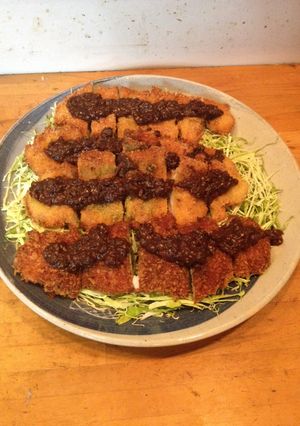 大葉風味の味噌豚カツ-レシピのメイン写真