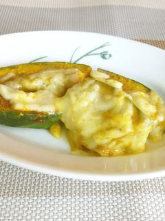 【使いきり】かぼちゃのチーズ焼き-レシピのメイン写真