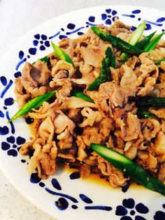 豚肉とアスパラの炒め物-レシピのメイン写真