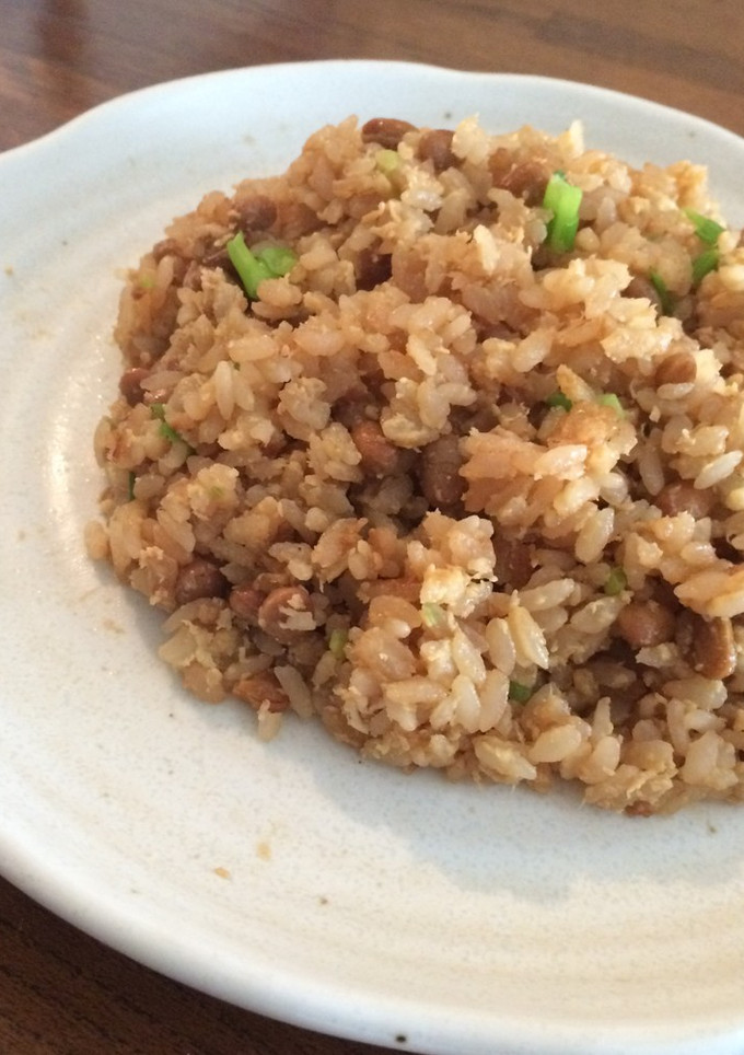 簡単・納豆炒飯-レシピのメイン写真